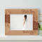 Bride Time The Impossible, Possible Personalized Wooden Frame-7" x 5" Brown Horizontal