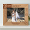 Being Deeply Loved By Someone Gives You Strength Personalized Wooden Frame-10" x 8" Brown Horizontal