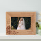 To Love And Be Loved Is To Feel The Sun From Both Sides Personalized Wooden Frame-6" x 4" Brown Horizontal