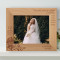 To Love And Be Loved Is To Feel The Sun From Both Sides Personalized Wooden Frame-10" x 8" Brown Horizontal