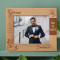 At A Touch Of Love, Everyone Becomes A Poet Personalized Wooden Frame-10" x 8" Brown Horizontal