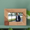 Love Must Be As Much A Light As It Is A Flame Personalized Wooden Frame-6" x 4" Brown Horizontal