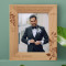 I Promise To Never Forget That This Is Once - In - A - Lifetime Love Personalized Wooden Frame 8" x 10" Brown (Vertical)
