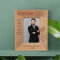 Marriage Is... Sharing Life With Your Best Friend Personalized Wooden Frame 3 1/2" x 5" Brown (Vertical)