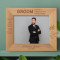 Marriage Is... Sharing Life With Your Best Friend Personalized Wooden Frame-10" x 8" Brown Horizontal