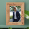 Millions Of Tiny Moments Create Your Love Story Personalized Wooden Frame 5" x 7" Brown (Vertical)