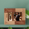 Groom Personalized Wooden Frame-6" x 4" Brown Horizontal