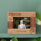 My Love, My Friend, My Always Personalized Wooden Frame-5" x 3 1/2" Brown Horizontal