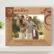 Families Are The Compass That Guides Us Personalized Wooden Frame-10" x 8" Brown Horizontal