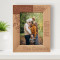 So Much Of What Is Great Has Sprung From The Closeness Of Family Ties Personalized Wooden Frame 5" x 7" Brown (Vertical)