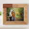 So Much Of What Is Great Has Sprung From The Closeness Of Family Ties Personalized Wooden Frame-10" x 8" Brown Horizontal