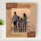 Our Family Is The Most Important Thing In The World Personalized Wooden Frame 8" x 10" Brown (Vertical)
