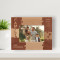 Family Personalized Wooden Frame-5" x 3 1/2" Brown Horizontal