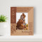 Nothing's More Important Than Family Personalized Wooden Frame 3 1/2" x 5" Brown (Vertical)