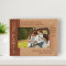Everyone Needs A House To Live In, But A Supportive Family Is What Builds A Home Personalized Wooden Frame-6" x 4" Brown Horizontal
