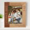 Everyone Needs A House To Live In, But A Supportive Family Is What Builds A Home Personalized Wooden Frame 8" x 10" Brown (Vertical)