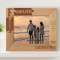 Families Are The Compass That Guides Us Personalized Wooden Frame-10" x 8" Brown Horizontal
