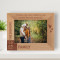 Children Are Born, Traditions Are Passed, The Love Continues Personalized Wooden Frame-7" x 5" Brown Horizontal