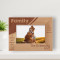 No Matter What Happens, A Family Will Always Have Your Back Personalized Wooden Frame-6" x 4" Brown Horizontal