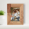 Family Means Nobody Gets Left Behind Or Forgotten Personalized Wooden Frame 4" x 6" Brown (Vertical)