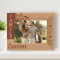 A Little Bit Of Crazy, A Little Bit Of Loud, A Whole Lot Of Love Personalized Wooden Frame-7" x 5" Brown Horizontal