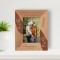 The Love Of A Family Is Life's Greatest Blessing Personalized Wooden Frame 3 1/2" x 5" Brown (Vertical)