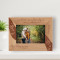 The Love Of A Family Is Life's Greatest Blessing Personalized Wooden Frame-6" x 4" Brown Horizontal