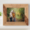 The Love Of A Family Is Life's Greatest Blessing Personalized Wooden Frame-10" x 8" Brown Horizontal