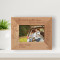 It Didn't Matter How Big Our House Was, It Mattered That There Was Love In It Personalized Wooden Frame-5" x 3 1/2" Brown Horizontal