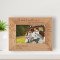 It Didn't Matter How Big Our House Was, It Mattered That There Was Love In It Personalized Wooden Frame-6" x 4" Brown Horizontal