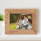 It Didn't Matter How Big Our House Was, It Mattered That There Was Love In It Personalized Wooden Frame-7" x 5" Brown Horizontal