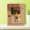 Big Brother Personalized Wooden Frame 4" x 6" Brown (Vertical)