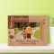 Big Brother Personalized Wooden Frame-6" x 4" Brown Horizontal