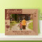 Big Brother Personalized Wooden Frame-7" x 5" Brown Horizontal