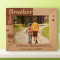 Big Brother Personalized Wooden Frame-10" x 8" Brown Horizontal