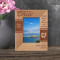 Ohio Personalized Wooden Frame 3 1/2" x 5" Brown (Vertical)