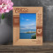 Ohio Personalized Wooden Frame 4" x 6" Brown (Vertical)