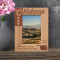 Oklahoma Personalized Wooden Frame 4" x 6" Brown (Vertical)