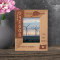 Oregon Personalized Wooden Frame 3 1/2" x 5" Brown (Vertical)
