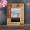 Oregon Personalized Wooden Frame 4" x 6" Brown (Vertical)