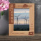 Oregon Personalized Wooden Frame 5" x 7" Brown (Vertical)