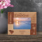 South Carolina Personalized Wooden Fram -5" x 3 1/2" Brown Horizontal