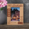 South Dakota Personalized Wooden Frame 4" x 6" Brown (Vertical)