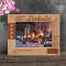 South Dakota Personalized Wooden Frame 7" x 5" Brown Horizontal