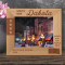 South Dakota Personalized Wooden Frame-10" x 8" Brown Horizontal