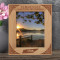 Tennessee Personalized Wooden Frame 8" x 10" Brown (Vertical)