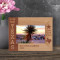 Texas Personalized Wooden Frame-6" x 4" Brown Horizontal