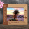 Texas Personalized Wooden Frame-10" x 8" Brown Horizontal