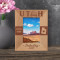 Utah Personalized Wooden Frame 3 1/2" x 5" Brown (Vertical)