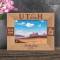 Utah Personalized Wooden Frame 7" x 5" Brown Horizontal